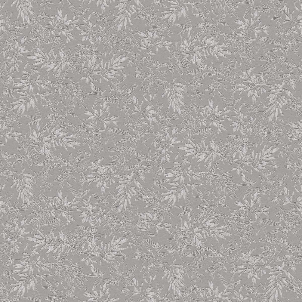 Vliestapete Attractive II 390283 - Floral Muster - Grau, Hellgrau